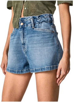 Pepe Jeans Shorts Vaquero Reese voor vrouwen Pepe Jeans , Blue , Dames - W26,W25