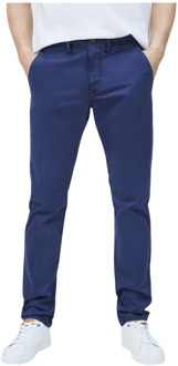Pepe Jeans Slim-fit Trousers Pepe Jeans , Blue , Heren - W38,W30