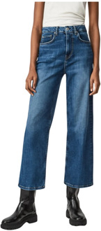 Pepe Jeans Straight Jeans Pepe Jeans , Blue , Dames - W24