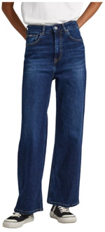 Pepe Jeans Straight Jeans Pepe Jeans , Blue , Dames - W30