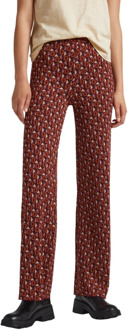 Pepe Jeans Straight Trousers Pepe Jeans , Red , Dames - S