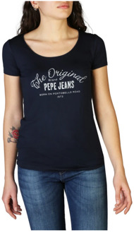 Pepe Jeans T-shirt cameron_pl505146 Pepe Jeans , Blue , Dames - XS