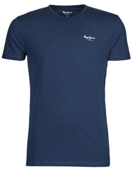 Pepe Jeans T-shirt Pepe Jeans Original Basic 3 N Pepe Jeans , Blue , Heren - Xl,L,M,S