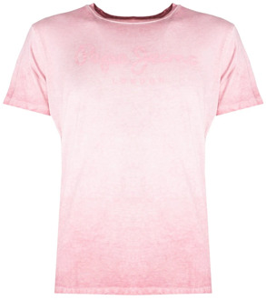 Pepe Jeans t-shirt Pepe Jeans , Pink , Heren - S