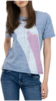 Pepe Jeans T-Shirts Pepe Jeans , Gray , Dames - XS