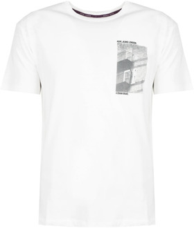 Pepe Jeans T-Shirts Pepe Jeans , White , Heren - 2Xl,Xl