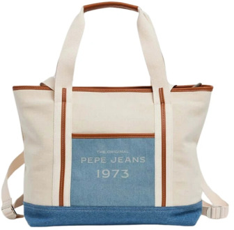 Pepe Jeans Tote Bags Pepe Jeans , Multicolor , Dames - ONE Size
