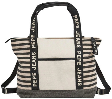 Pepe Jeans Tote Bags Pepe Jeans , White , Dames - ONE Size