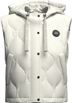 Pepe Jeans Vests Pepe Jeans , White , Dames - S