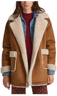 Pepe Jeans Winter Jackets Pepe Jeans , Brown , Dames - L,M,S