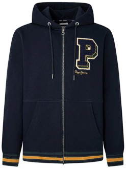 Pepe Jeans Zip-throughs Pepe Jeans , Blue , Heren - Xl,M,S