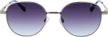 Pepe Jeans Zonnebril PJ5213 910 52 Zilver - One Size