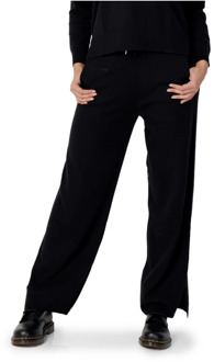 Pepe Jeans Zwarte broek voor vrouwen Pepe Jeans , Black , Dames - S