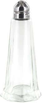 Peper en Zoutstrooier - glas - 50 ml - H11 cm