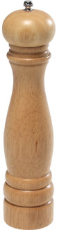 Pepermaler/zoutmaler molen 26 cm van beuken hout - Peper en zoutstel Bruin