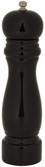 Pepermolen klassiek - zwart - 22 cm