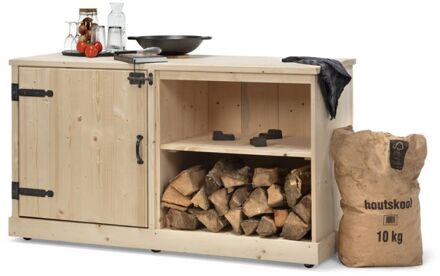 Pepijn - Buitenkeuken - Licht bruin