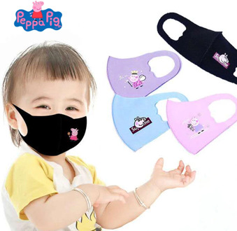 Peppa Pig anime Cosplay Accessories model face masks for germ protection kids children props boys girls western animiation