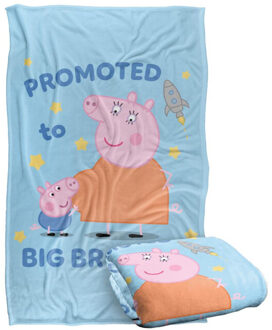 Peppa Pig Bevorderd tot grote broer deken Wit - One size