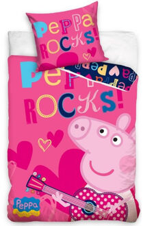 Peppa Pig Dekbed Peppa Pig rocks