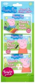 Peppa Pig Hand- en Gezichtsdoekjes voor Kinderen - 3 Pack