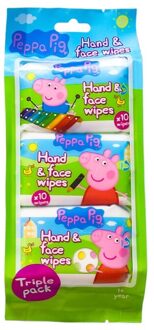 Peppa Pig Hand- en Gezichtsdoekjes voor Kinderen - 3 Pack