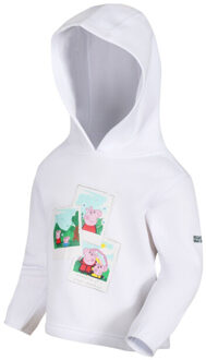 Peppa Pig Kinder/kinderfoto hoodie - maat 80 Wit