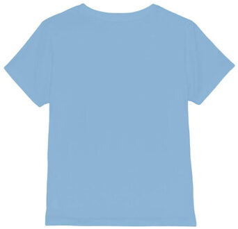 Peppa Pig Kinderen/kinderen sneeuw dinosaurussen george varken t-shirt - maat 104 Blauw