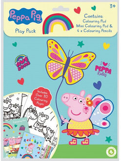 Peppa Pig Kleurboek - Inclusief 4 potloden - 3+ Jaar