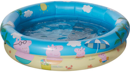 Peppa Pig Peppa Pig/Big opblaasbaar zwembad babybadje 78 x 18 cm speelgoed - Douchecabine badje - Buitenspeelgoed voor kinderen - Action products