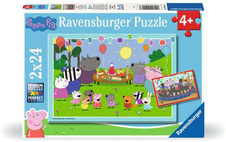 Peppa Pig Puzzel (2x 24 stukjes)