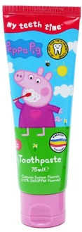 Peppa Pig Tandpasta Peppa Pig Mijn Tanden Tijd Tandpasta Bubblegum 75 ml