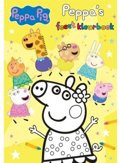 Peppa's Feestkleurboek - Peppa Pig - Neville Astley