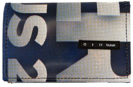 Pepper Wallet White on Blue Multi - 15 cm x 10 cm x 2,5 cm