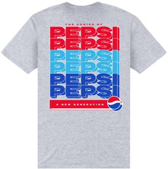 Pepsi Co. A New Generation Men's T-Shirt - Grey - S Grijs