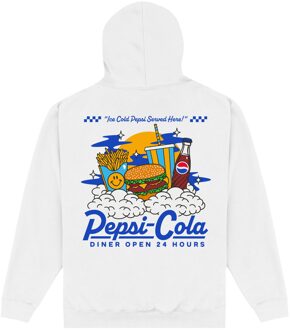 Pepsi Co. Diner Open 24 Hours Hoodie - White - S Meerdere kleuren