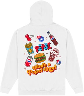 Pepsi Co. Have A Pepsi Day! Hoodie - White - M Meerdere kleuren