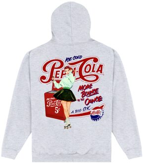 Pepsi Co. More Bounce To The Ounce Hoodie - Grey - M Meerdere kleuren