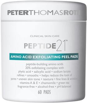 Peptide 21 Amino Acid Exfoliating Peel Pads - exfoliërende pads - itamine E - Retinol - Salicylic Acid