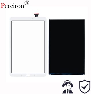 Perciron T560 Lcd Touch Panel Voor Samsung Galaxy Tab E SM-T560 T560 T561 Lcd-scherm Met Touch Screen Panel Digitizer montage wit Touch met LCD