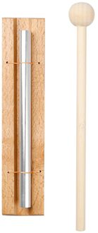 Percussie Instrument 1-Tone Percussie Trio Solo Chime Voor Meditatie Klaslokaal Gebruik Geluid Therapie Hout Kleur 2