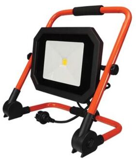Perel Draagbare led-werklamp, 50 W, 4000 K, IP64 Wit