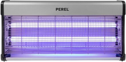 Perel insectenverdelger elektrisch 63,5 cm 41W aluminium zilver