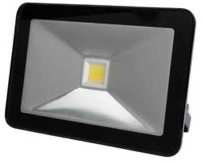 Perel schijnwerper Design Led 10 W 13 x 9 cm zwart