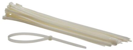 Perel SET MET NYLON KABELBINDERS - 8.8 x 500 mm - WIT (50 st.)