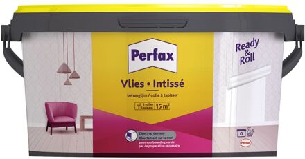 Perfax Ready & Roll Behanglijm Vlies - Transparant - 2,25kg