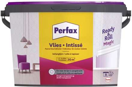 Perfax Ready & Roll Vlies Magic Behanglijm - Transparant - 4,5kg