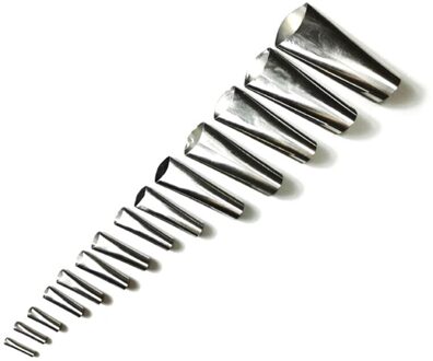 Perfect Breeuwen Finisher, 14Pcs Kalefateren Nozzle Applicator,Caulking Tool Herbruikbare 875F