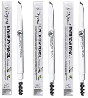 Perfect Eye Eyebrow Pencil Triangular Soft Brown