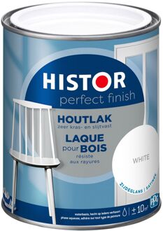 Perfect Finish Houtlak- Zijdeglans - White - 0,75 Liter